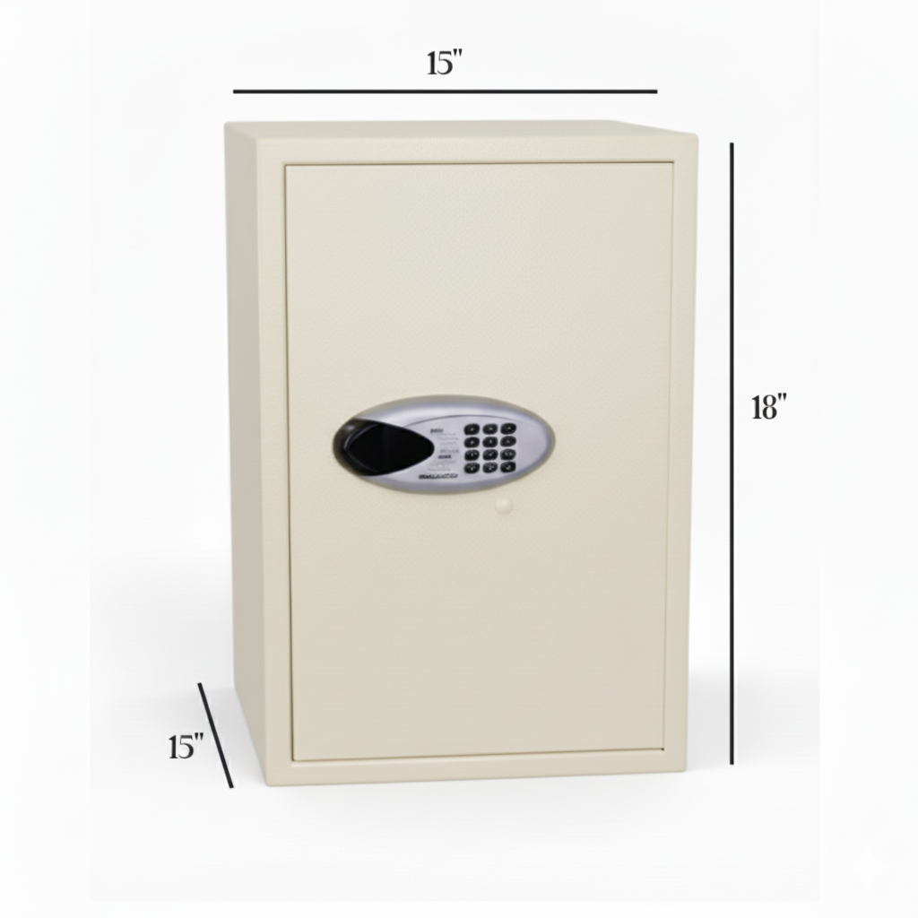 Velora 55L 24"x16"x16" Extra large size Digital Safe, cash locker + key lock