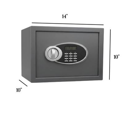 Saphire 15L 14"x10"x10" Small Digital Safe+ keylock