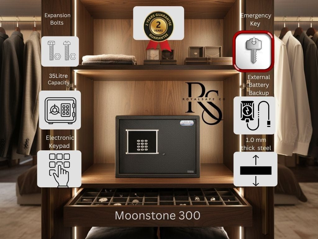 Moonstone 300,35L Digital locker - Royalsafeco Moonstone 300,35L Digital locker