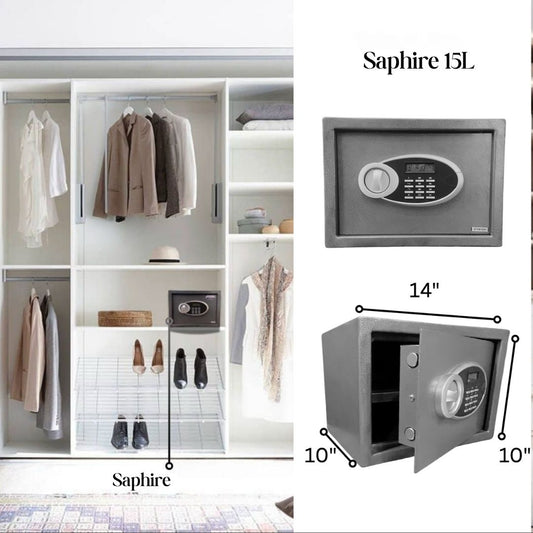 Saphire 15L Digital safe-Royalsafeco