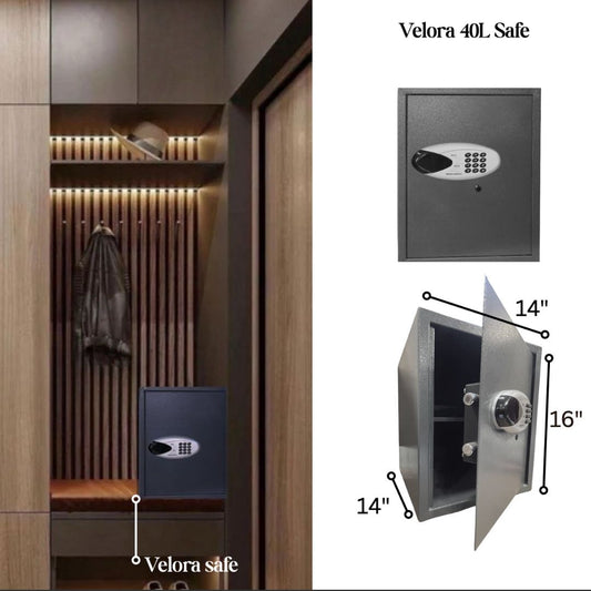 Velora 40L Digital Safe-Royalsafeco- Free delivery within 1-6 days